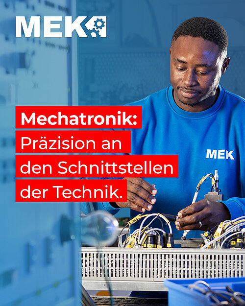 In der Mechatronik verbindest du Mechanik, Elektrotechnik und smarte... In der Mechatronik verbindest du Mechanik, Elektrotechnik und smarte...