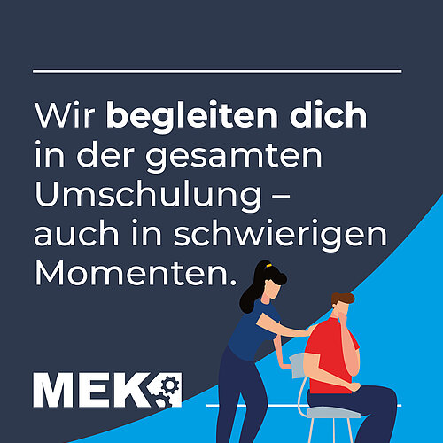 Eine Umschulung darf fordern, sollte aber nicht überfordern. Deshalb ist beim...