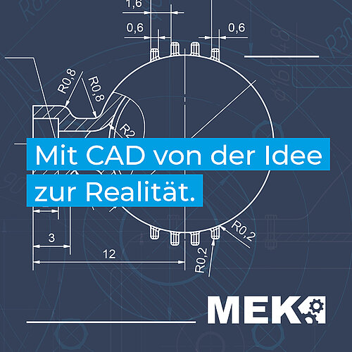 Mit CAD (Computer Aided Design) lernst du, technische Bauteile am Computer zu...