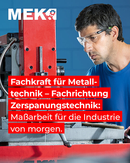 Aus rohem Metall echte High-Tech-Bauteile machen? Als Fachkraft für...