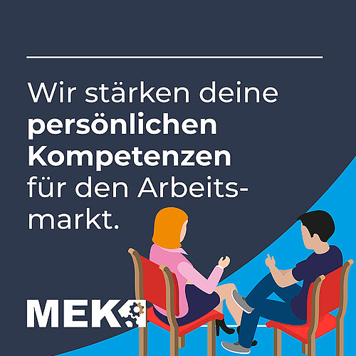 Wissen, was man kann und es auch zeigen können.

Wir unterstützen dich während...