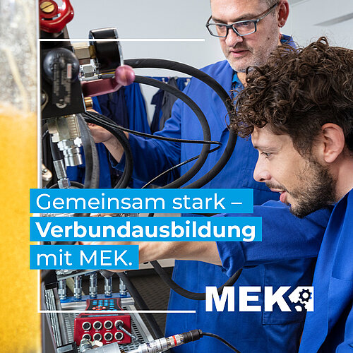 Ausbildung im Team – so läuft Verbundausbildung bei MEK! 💪 Bei einer...